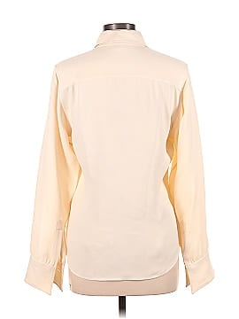 Ralph Lauren Collection Long Sleeve Silk Top (view 2)