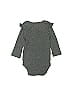 Cloud Island Tweed Gray Long Sleeve Onesie Size 3-6 mo - photo 2