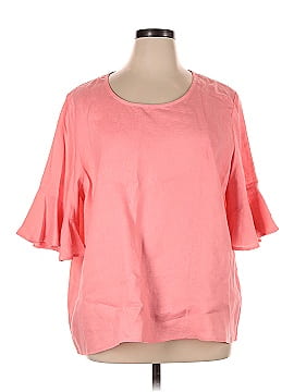 For Cynthia Short Sleeve Blouse (view 1)