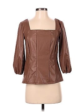 Assorted Brands Faux Leather Top (view 1)