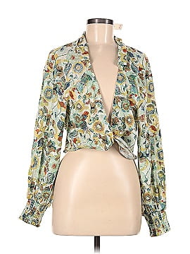 By Anthropologie Long Sleeve Blouse (view 1)