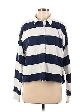 Aerie Long Sleeve Polo (view 1)