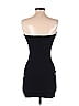 MNG Solid Black Casual Dress Size 4 - photo 2
