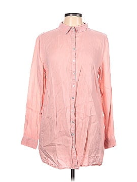 H By Halston Long Sleeve Button-Down Shirt (view 1)