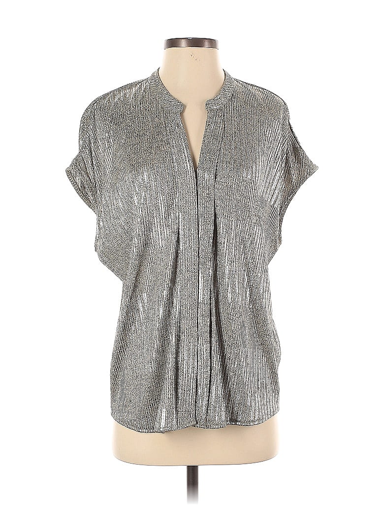 Bishop + Young Silver Sleeveless Top Size XS - photo 1
