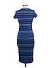 Topshop Stripes Blue Casual Dress Size 6 - photo 2