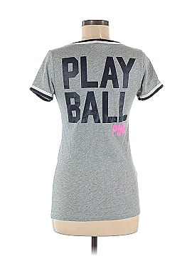 Victoria's Secret Pink with Fifth & Ocean Short Sleeve T-Shirt (view 2)