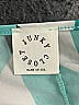 Assorted Brands Argyle Graphic Color Block Teal Casual Dress Size S - photo 3