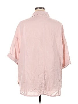 Poetry 3/4 Sleeve Button-Down Shirt (view 2)