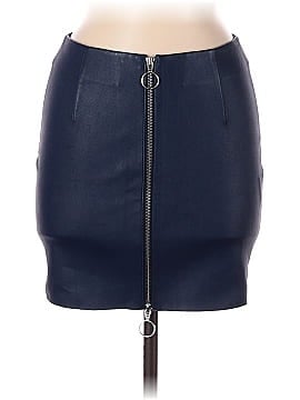 American Retro Leather Skirt (view 1)