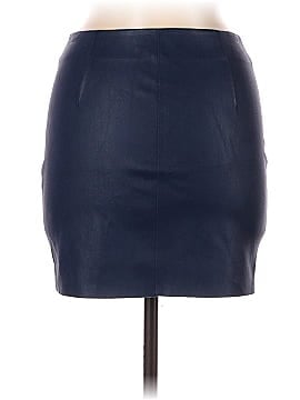 American Retro Leather Skirt (view 2)
