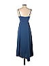 Theory Solid Blue Casual Dress Size S - photo 2