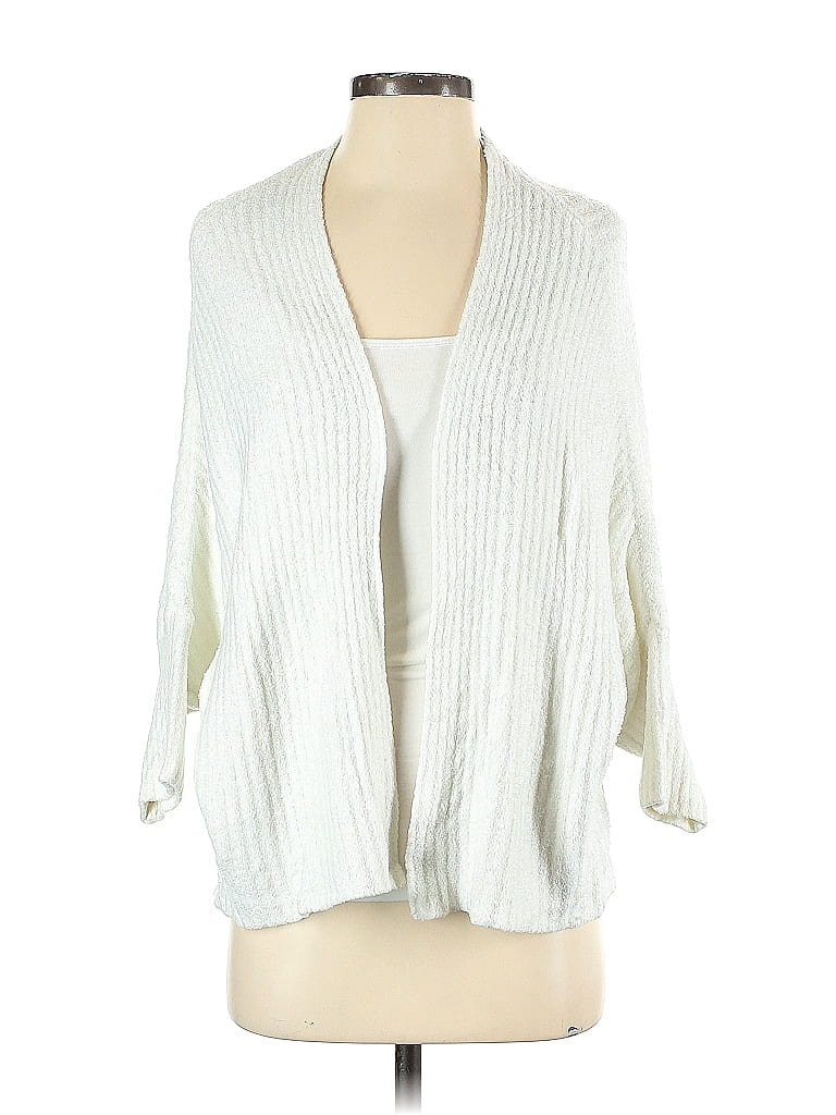 Barefoot Dreams Cozychic Lite White Cardigan Size Sm - Med - photo 1