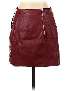 Lulus Faux Leather Skirt (view 2)