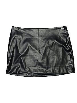 Fabletics Faux Leather Skirt (view 1)
