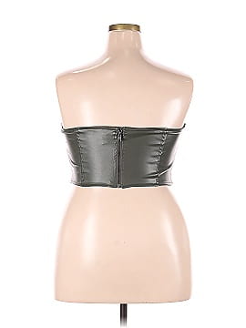 Wild Fable Faux Leather Top (view 2)