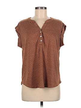 Jane and Delancey Short Sleeve Henley (view 1)