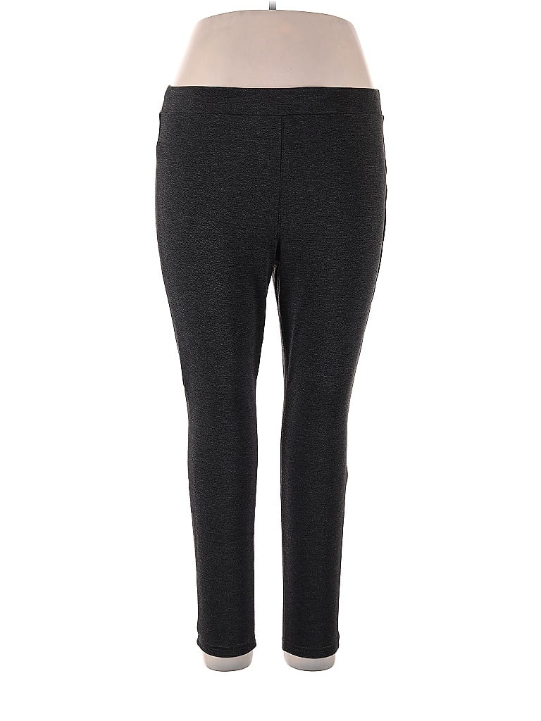 Pre-owned A.n.a. A New Approach Active Pants In Gray