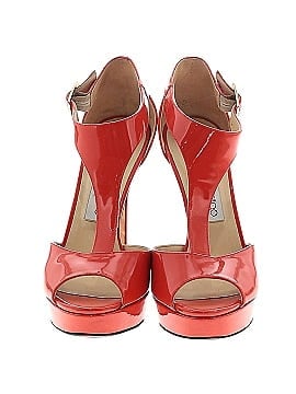 Jimmy Choo Patent Leather T-Strap Heels (view 2)