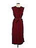 Ted Baker London 100% Polyester Burgundy Casual Dress Size 12 (5) - photo 1