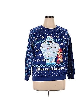 Rudolph The Red-Nosed Reindeer Pullover Sweater (view 1)