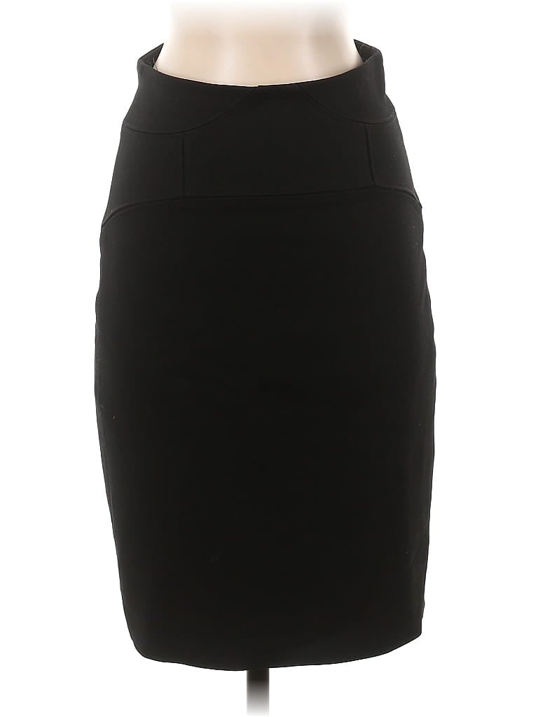 Robert Rodriguez Solid Black Casual Skirt Size 0 - photo 1