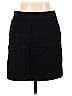 Ann Taylor LOFT Solid Black Casual Skirt Size 8 (Petite) - photo 1
