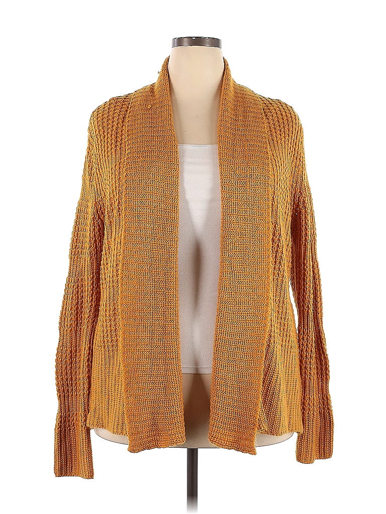 iB Diffusion 100% Acrylic Orange Cardigan Size XXL - photo 1