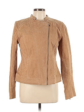 New York & Company Leather Jacket (view 1)