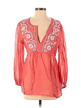 Calypso St. Barth Long Sleeve Blouse (view 1)