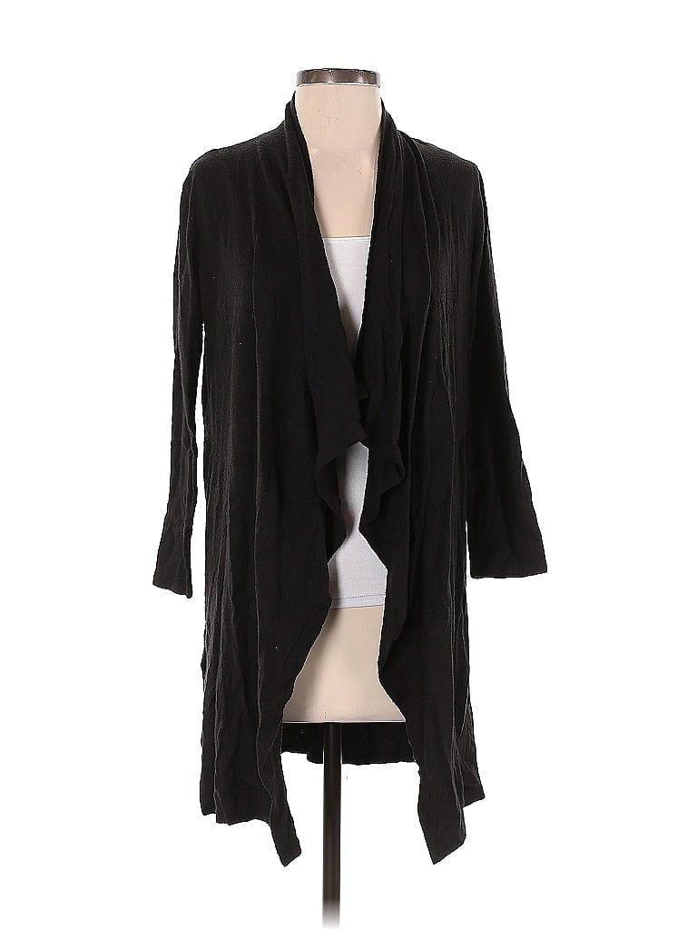 Pre-owned H By Halston Cardigan Sweater In Black