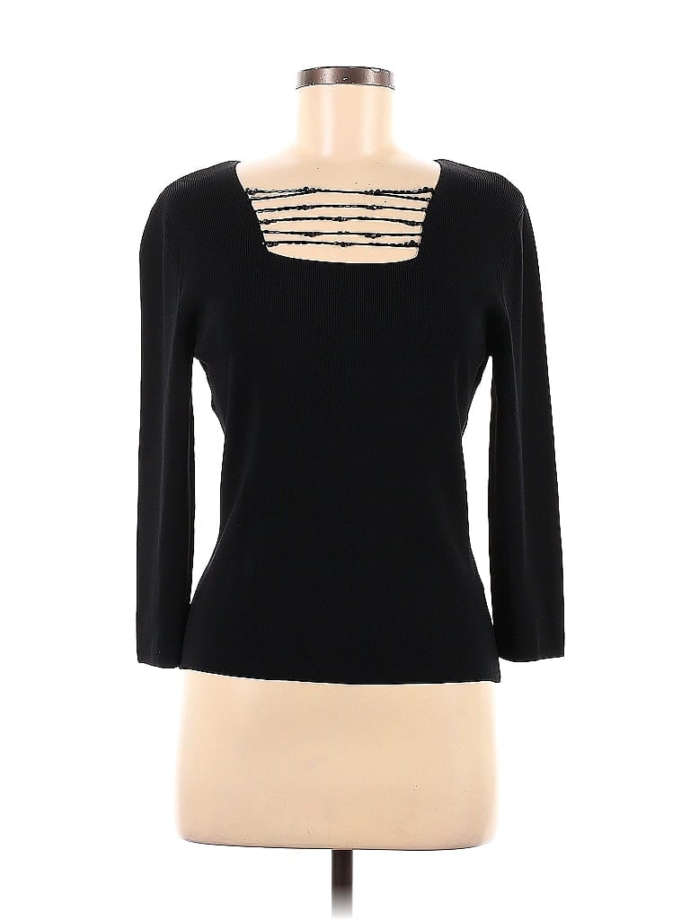 Cyrus Black Pullover Sweater Size M - photo 1