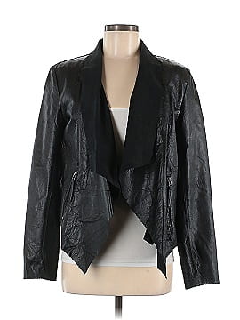 CIGNO NERO Leather Jacket (view 1)