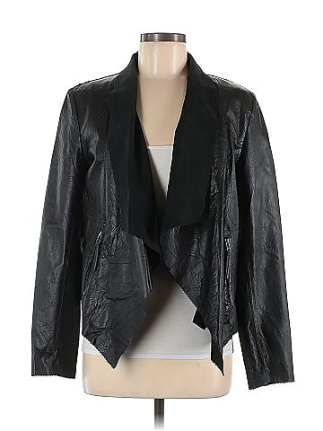 CIGNO NERO Leather Jacket (view 1)