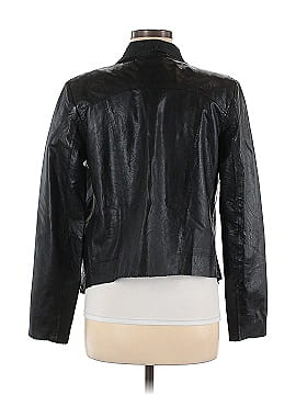 CIGNO NERO Leather Jacket (view 2)