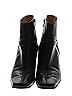 Salvatore Ferragamo Black Ankle Boots Size 9 1/2 - photo 2