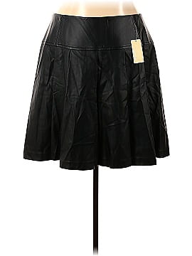 MICHAEL Michael Kors Faux Leather Skirt (view 1)
