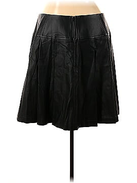 MICHAEL Michael Kors Faux Leather Skirt (view 2)
