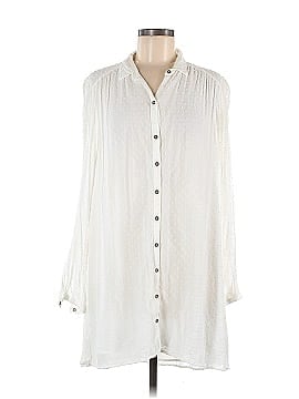 Amuse Society Long Sleeve Button-Down Shirt (view 1)