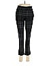 up! Houndstooth Argyle Checkered-gingham Plaid Tweed Black Dress Pants Size 0 - photo 1