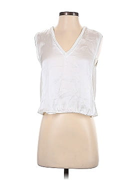 Zara W&B Collection Sleeveless Blouse (view 1)
