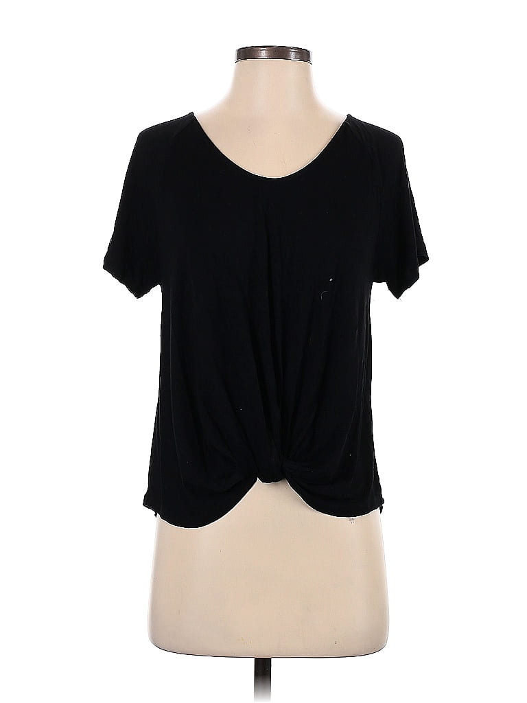 Pret-a-PorTEE Black Short Sleeve T-Shirt Size XS - photo 1