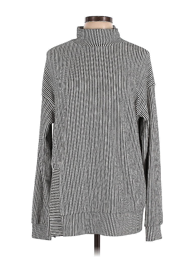 Zara TRF Silver Turtleneck Sweater Size L - photo 1