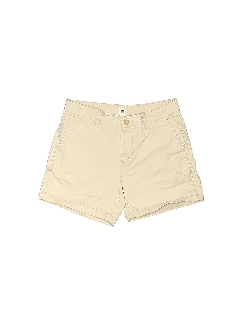 Gap Solid Tan Khaki Shorts Size 2 - photo 1
