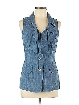 Frances Browner Sleeveless Button-Down Shirt (view 1)
