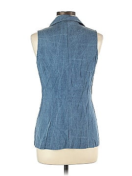 Frances Browner Sleeveless Button-Down Shirt (view 2)