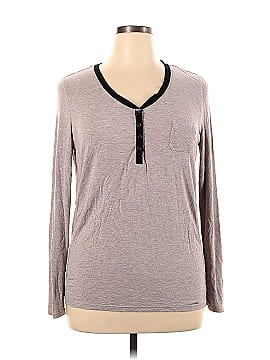 DKNY Long Sleeve Henley (view 1)