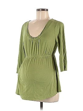 Oh Baby By Motherhood 3/4 Sleeve Blouse (view 1)