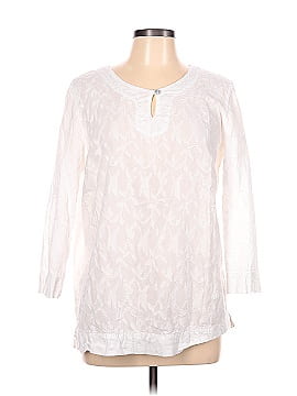 Hot Cotton Long Sleeve Blouse (view 1)