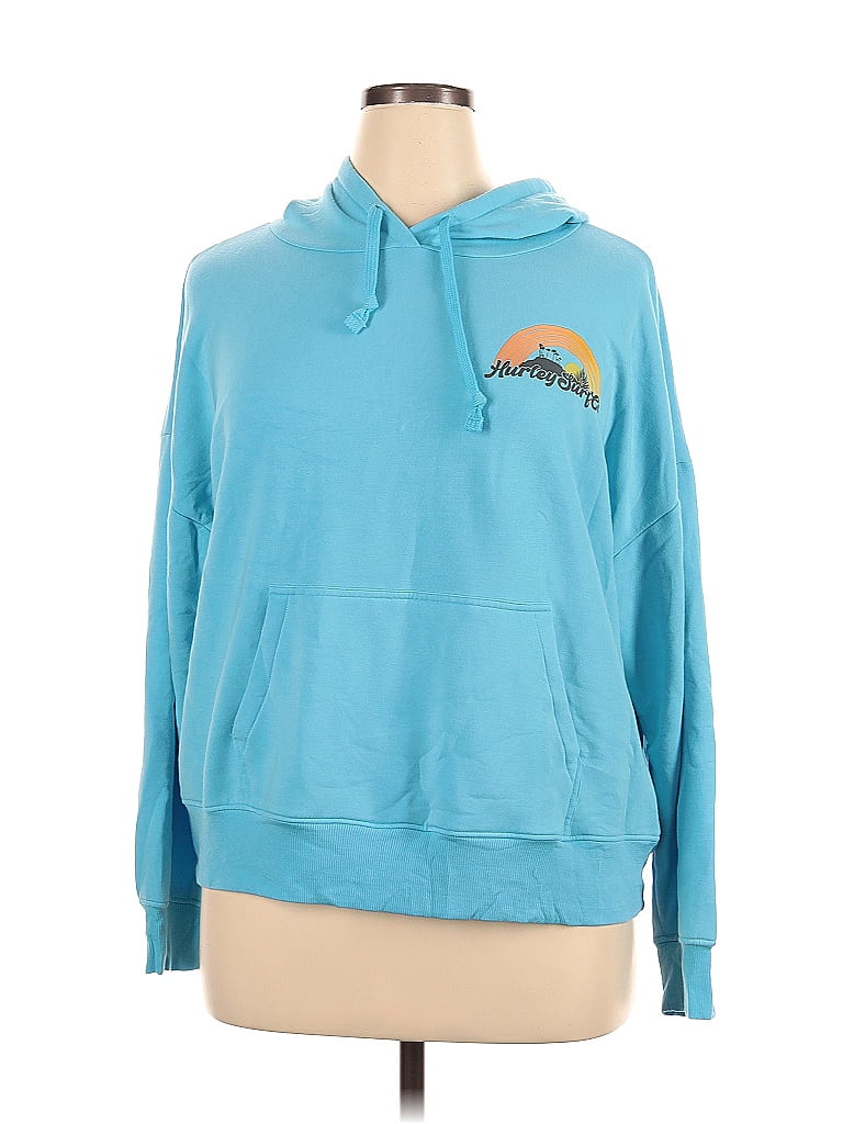 Hurley Teal Pullover Hoodie Size XL - photo 1